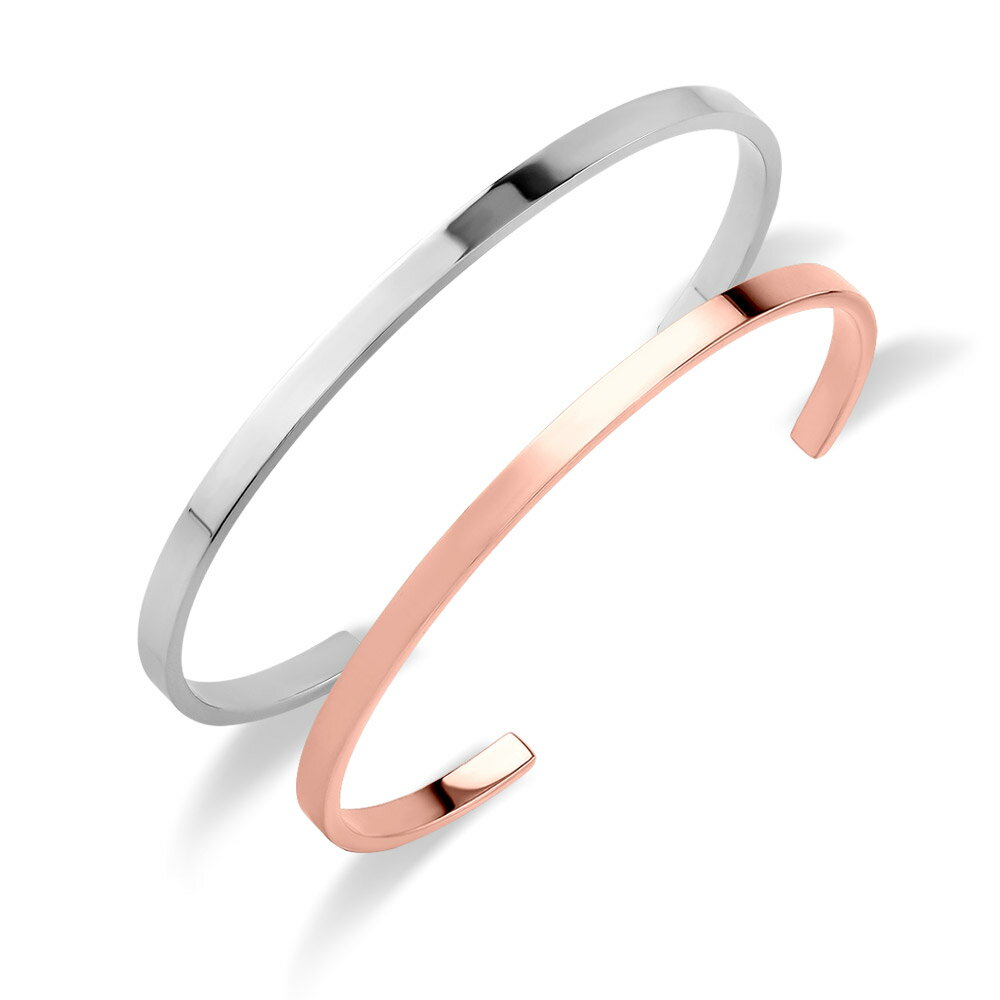 FREE STYLE 公式サイト ステンレス 金属アレルギー対応 アレルギーフリー ペアバングル ペアアクセサリー ペア バングル 平打ち プレゼント ギフト ...
