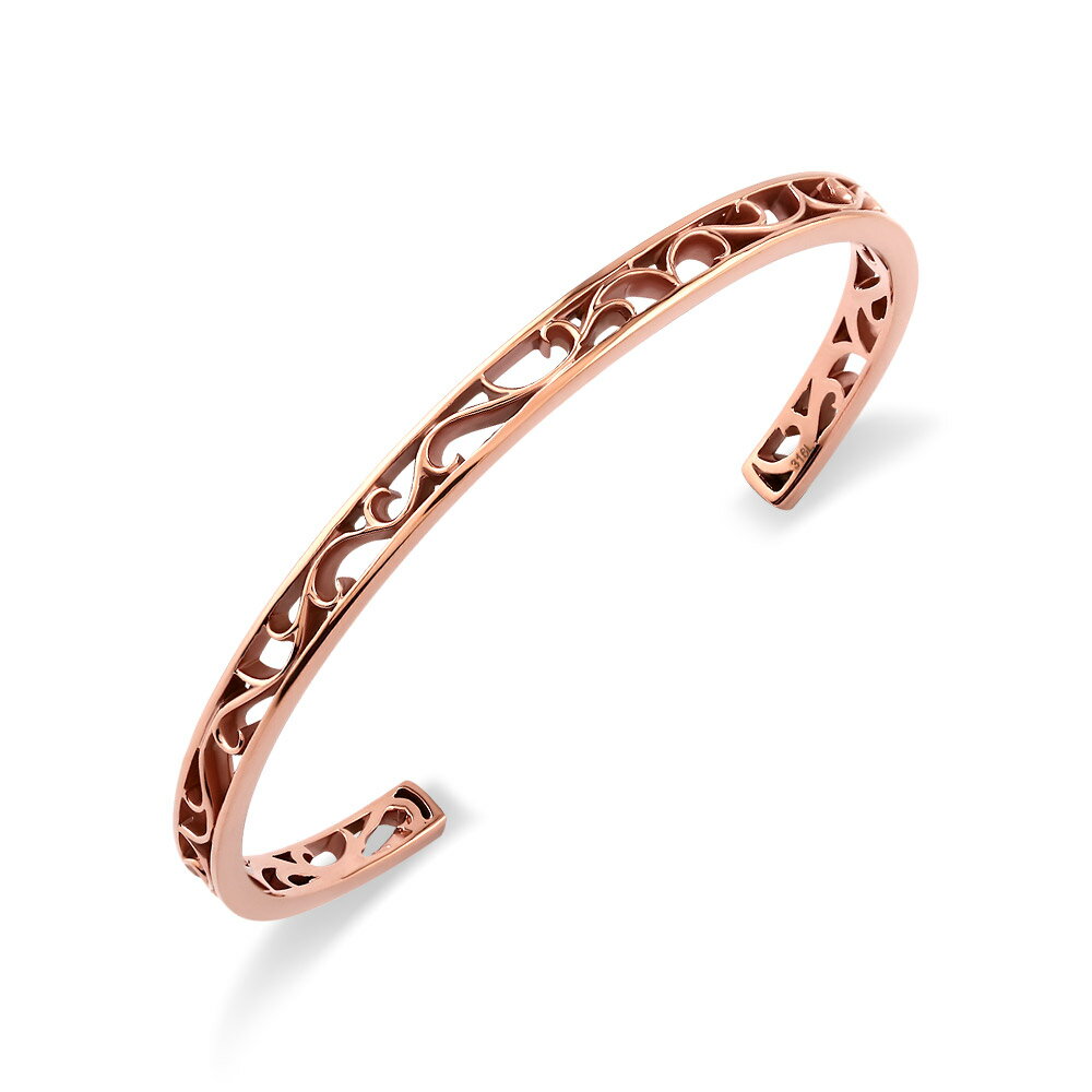 FREE STYLE 公式サイト ステンレス 金属アレルギー対応 アレルギーフリー レディースバングル レディースアクセサリー レディース バングル アラベスク...