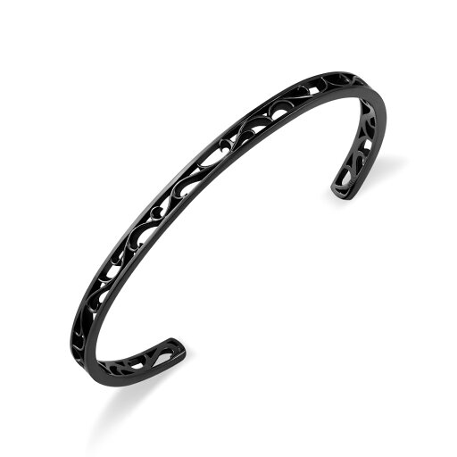 FREE STYLE 公式サイト ステンレス 金属アレルギー対応 アレルギーフリー メンズバングル メンズアクセサリー ペア バングル アラベスク 唐草模様 記念日 プレゼント ギフト FSSTBG019-BK セット シンプル フリースタイル 【送料無料】 FREE STYLE 公式サイト ステンレス 金属アレルギー対応 アレルギーフリー メンズバングル メンズアクセサリー ペア バングル アラベスク 唐草模様 記念日 プレゼント ギフト FSSTBG019-BK セット シンプル フリースタイル 【送料無料】