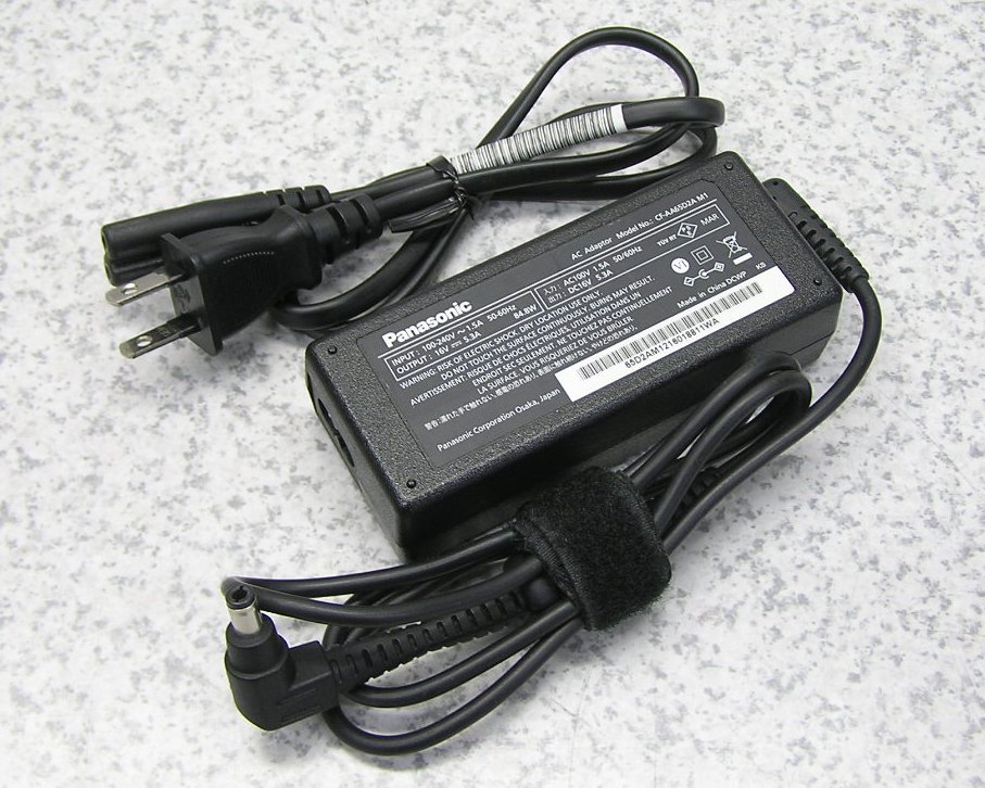 □■Panasonic/パナソニック Let's note ACアダプタ 動作保証 CF-AA65D2A M1 【中古】 『送料無料』