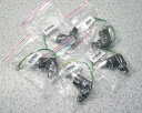 □■ミッキー型 ACアダプタ用 L型ダイレクト電源プラグ 変換3Pプラグ LINETEK 12A/125V LT-109 5個セット 【新品】《送料無料》