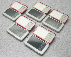 □■SII/エスアイアイ(セイコー)ハンディターミナルSA-4310×5台+SA-5310稀少なレッドカラーです!【中古】