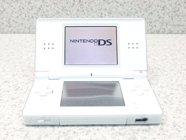 □■※Nintendo/任天堂 ニンテンドーDS Lite クリスタルホワイト ACアダプタ欠品 本体のみ 初期化済み 動作確認OK 【中古】 『送料無料』