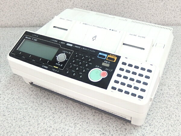 □■※ 【コンパクトで置き場所に困らない!】 muratec/ムラテック FAX F-390 感熱ロ ...