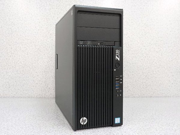 □■※ 【OS無】 HP ワークステーション Z230 Tower Workstation Xeon E3-1231 v3/メモリ8GB/SSD256GB+HDD500GB/DVDマルチ BIOS確認 【中古】送料無料