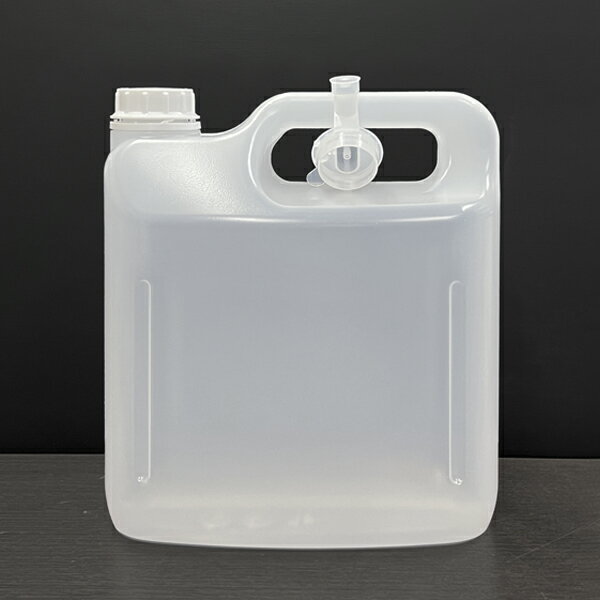 プラスチック容器 PE角型ボトル減容4L GYK4000LDPE 30本入