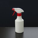 プラスチック容器 スプレーボトル PEガンスプレーボトル300ml乳白色円柱形泡スプレー白/赤