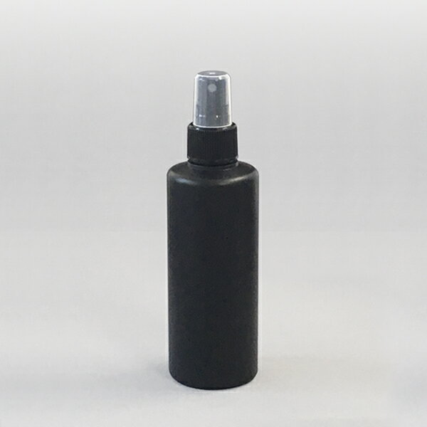 黒いプラスチック容器 スプレーボトル PEスプレーボトル200ml黒
