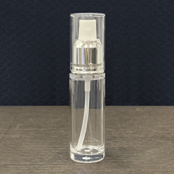 プラスチック容器 PETスプレータイプ30ml　SB30PET-N-SILV