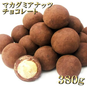 マカダミアナッツ チョコレート 大粒（ホール） お徳用 380g【メール便送料無料】