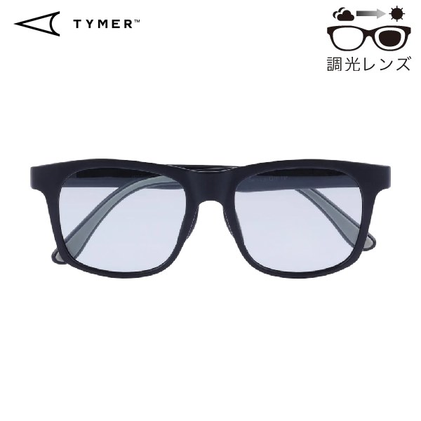 TYMER/タイマー HARDY/調光レンズモデル【Matt Black/Photochromic Grey】TY102-MBK-PGY