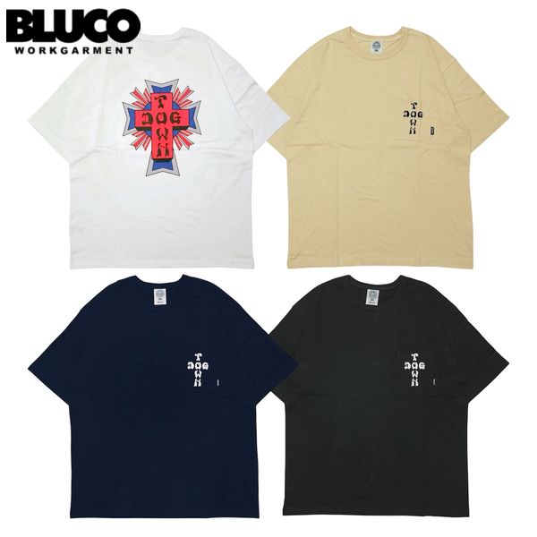 Rakuten - DOGTOWN×BLUCO/ブルコ POCKET T-SHIRT-LOGO-/ポケットTシャツ 163-22-030・4color