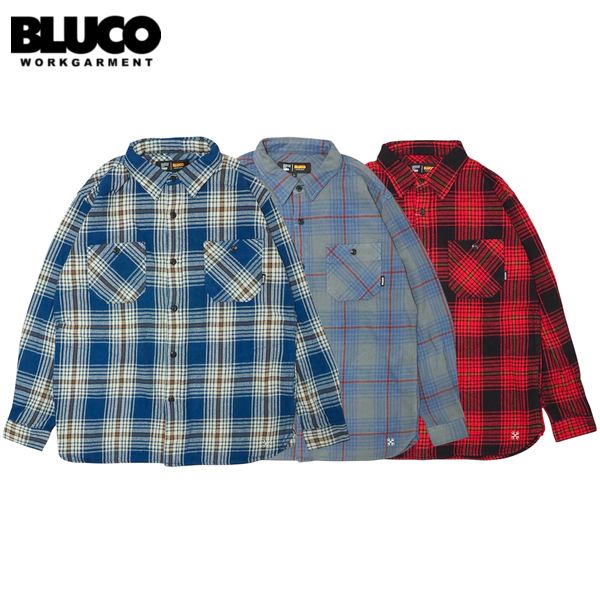 BLUCO / HEAVY FLANNEL CHECK SHIRT-BUFFALO- オリジナルバッファローチェック柄のヘビーネルシャツ。 糸から織り込んだヘビー生地ながら柔軟性も兼ね備えた耐久性にも優れた一枚。 暖かく長く愛用できるタフさと着心地の良さを両立しました。 ■素材 綿 100% ■原産国 MADE IN CHINA ■サイズ M:着丈74cm 肩幅47cm 身幅59cm 袖丈59cm L:着丈76cm 肩幅49cm 身幅62cm 袖丈61cm XL:着丈78cm 肩幅51cm 身幅65cm 袖丈63cm MODEL 171cm 69kg Lサイズ着用 ■注意事項 サイズ表記は目安となり、同商品でも若干の誤差が生じる場合や、予告なしに仕様変更となる場合もございます ※ご使用のモニター環境等により実際の色味と異なる場合がございますので、予めご了承くださいBLUCO / HEAVY FLANNEL CHECK SHIRT-BUFFALO- オリジナルバッファローチェック柄のヘビーネルシャツ。 糸から織り込んだヘビー生地ながら柔軟性も兼ね備えた耐久性にも優れた一枚。 暖かく長く愛用できるタフさと着心地の良さを両立しました。 ■素材 綿 100% ■原産国 MADE IN CHINA ■サイズ M:着丈74cm 肩幅47cm 身幅59cm 袖丈59cm L:着丈76cm 肩幅49cm 身幅62cm 袖丈61cm XL:着丈78cm 肩幅51cm 身幅65cm 袖丈63cm MODEL 171cm 69kg Lサイズ着用 ■注意事項 サイズ表記は目安となり、同商品でも若干の誤差が生じる場合や、予告なしに仕様変更となる場合もございます ※ご使用のモニター環境等により実際の色味と異なる場合がございますので、予めご了承ください