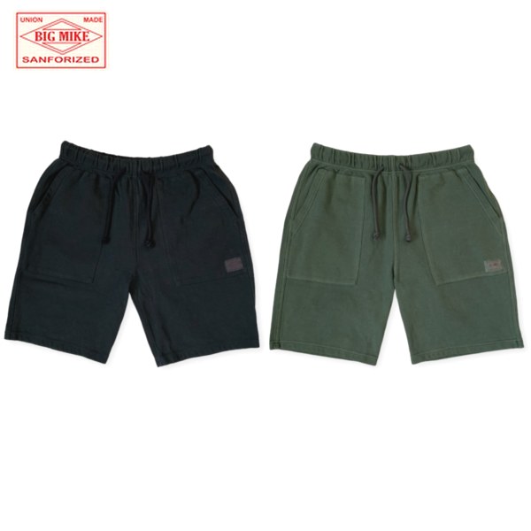 Rakuten - BIG MIKE/ビッグマイク Pigment Baker Short/ピグメント鹿の子ベイカーショーツ 102427505・2color