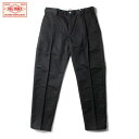 BIG MIKE/rbO}CN PIN-TACK CHINO WORK PANTS/s^bO`m[NpcEBLACK