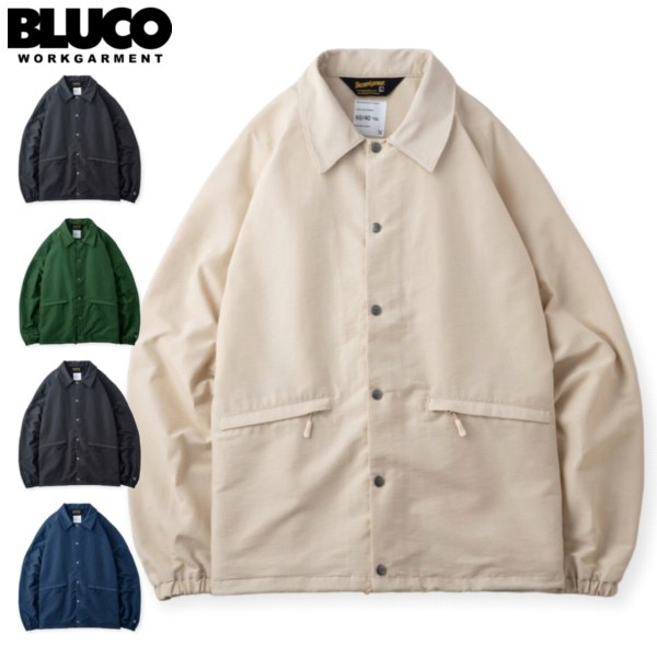 BLUCO WORK GARMENT/ブルコ 60/40 CHIN STRAP COACH JACKET/コーチジャケット 141-31-041・5color