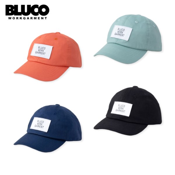 BLUCO/ブルコ 6PANEL CAP -BWG- /キャップ 143-61-003・4color