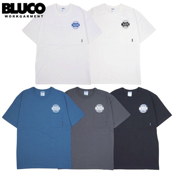 Rakuten - 【セール20%OFF】BLUCO/ブルコ POCKET TEE -Oil-/ポケットTシャツ 153-22-010・5color