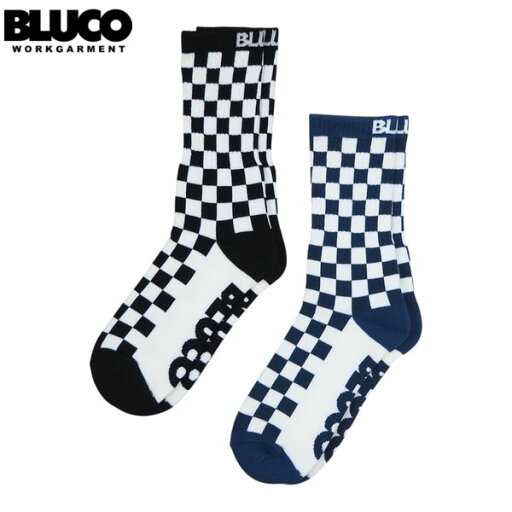 BLUCO/ブルコ 2-PACK SOX -Checker-/ソックス 153-55-002・2足セット BLUCO/ブルコ 2-PACK SOX -Checker-/ソックス 153-55-002・2足セット