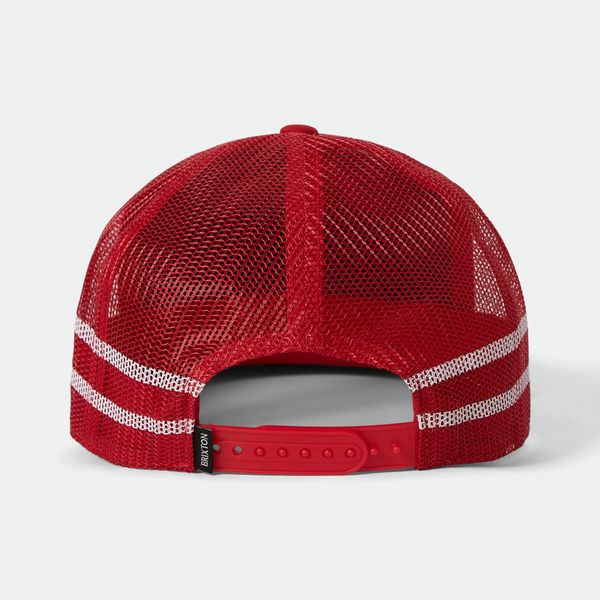 BRIXTON×COORS・COORS LIGHT RACING MP TRUCKER/トラッカーキャップ 11983・COORS RED/WHITE