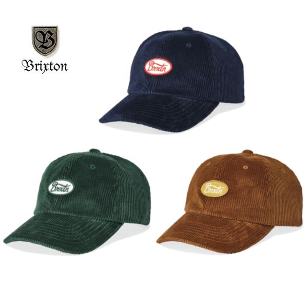 BRIXTON/ブリクストン PARSONS LP CAP/コーデュロイキャップ 3color