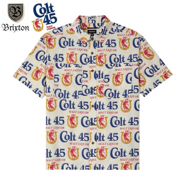 COLT 45×BRIXTON・SS WVN/ショートスリーブシャツ 01506・MULTI