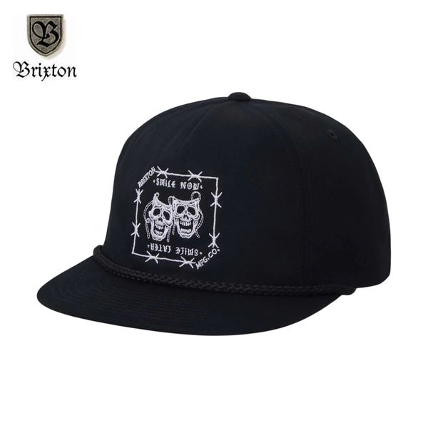 BRIXTON/�֥ꥯ���ȥ� SMILE ALWAYS HP SNPK/���ʥåץХå�����å� 12022��BLACK