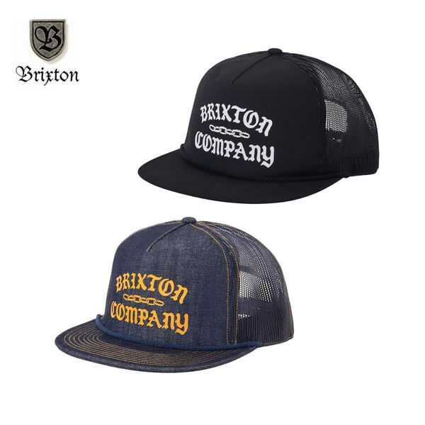 BRIXTON/�֥ꥯ���ȥ� CHAINS NP HP TRUCKER HAT/�ȥ�å�������å� 12032