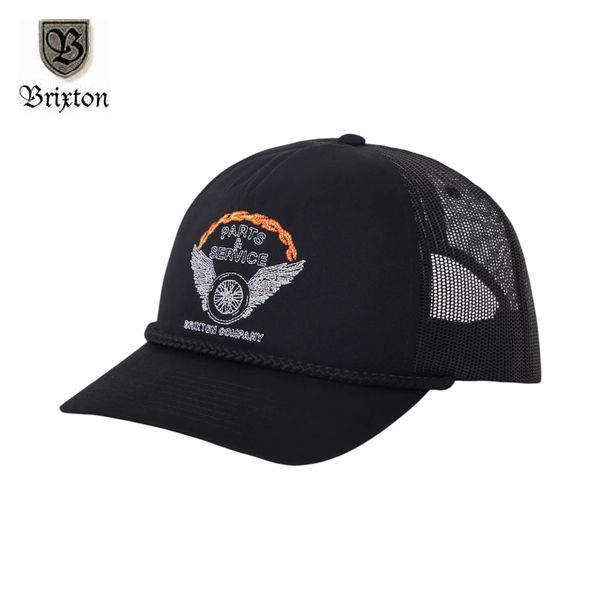 BRIXTON/�֥ꥯ���ȥ� LEEWAY MP TRUCKER HAT/�ȥ�å�������å� 12035��BLACK