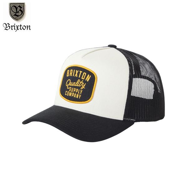 Rakuten - BRIXTON/ブリクストン HUBAL C NP MP TRUCKER HAT/トラッカーキャップ 12037・BLACK/OFF WHITE