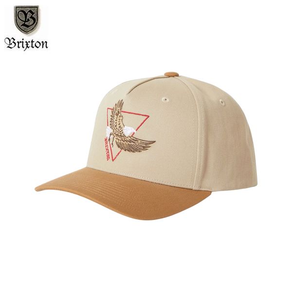 Rakuten - BRIXTON/ブリクストン OPAL C NP MP SNAPBACK/スナップバックキャップ 12068・SAND/DARK KHAKI