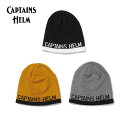 yZ[30%OFFzCAPTAINS HELM/LveYw #TRADEMARK LOGO 2TONE BEANIE/r[j[E3color