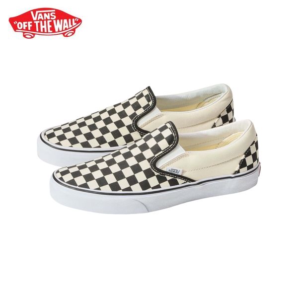VANS/ヴァンズ(USA企画) CLASSIC SLIP ON/クラシックスリッポン VN000EYEBWW・CHECK/WHITE