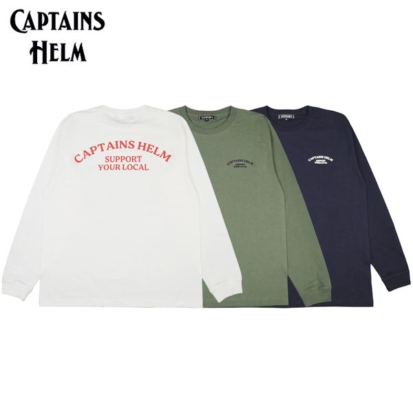 CAPTAINS HELM キャプテンズヘルム　長袖モックネックシャツサイズXL 楽天市場】キャプテンズヘルム シャツの通販