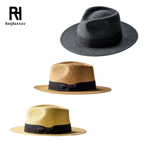 草帽（straw hat） - ReqHatter/レックハッター PAPER FLAT HAT/ペーパーフラットハット RH-222・3color
