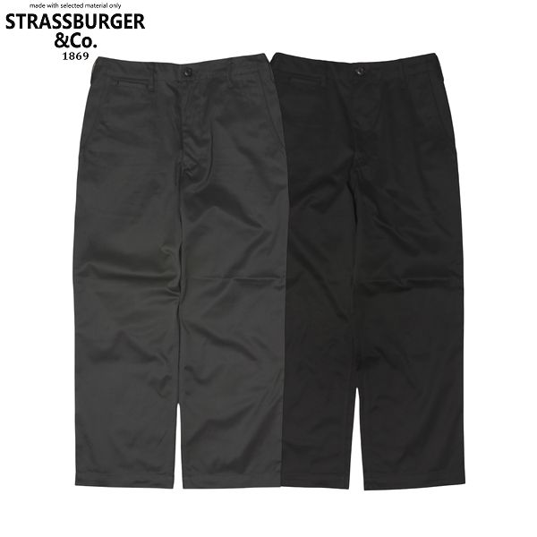 STRASSBURGER&Co./ストラスバーガー DADs BBQ T/C CHINO TROUSERS/チノトラウザーパンツ SBDB-002・2color