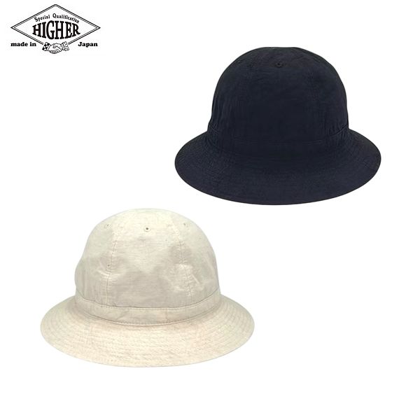 Rakuten - HIGHER/ハイアー COTTON LINEN WEATHER 6PANEL HAT/コットンリネンウェザー6パネルハット HT25009・2color