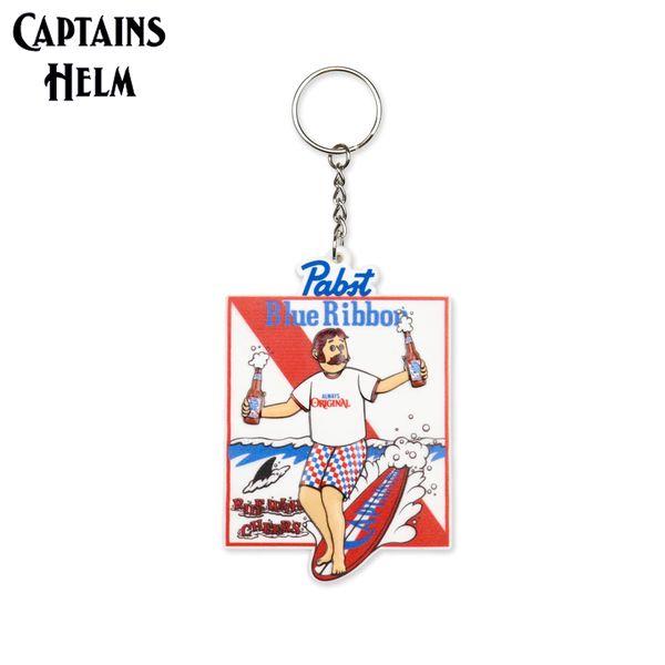 Rakuten - Pabst Blue Ribbon × CAPTAINS HELM/キャプテンズヘルム #RUBBER COASTER/コースター CH26-PB-A04・WHITE