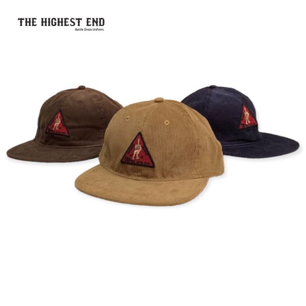 The Highest End/ザ ハイエストエンド TROOPIES CAP/コーデュロイキャップ 3color