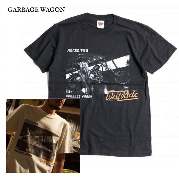 PAINTED LADIES x WESTRIDE x GARBAGE WAGON / TRIPLE NAME LIMITED TEE(No.2) 2color