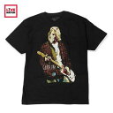 LIVE NATION/ライブ ネーション Kurt Cobain/カート コバーン Red Jacket Guitar Photo Tee