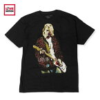 LIVE NATION/ライブ・ネーション Kurt Cobain/カート・コバーン "Red Jacket Guitar" Photo Tee
