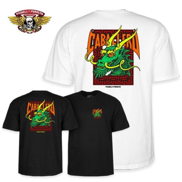 POWELL-PERALTA/パウエル ペラルタ CABALLEERO STREET DRAGON TEE/Tシャツ 2color