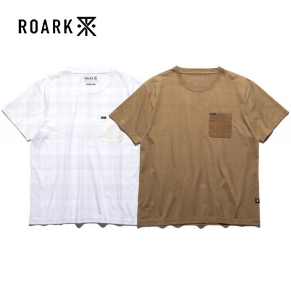 ROARK REVIVAL/ロアーク リバイバル CORDURA HW POCKET TEE - QD/Tシャツ・2color