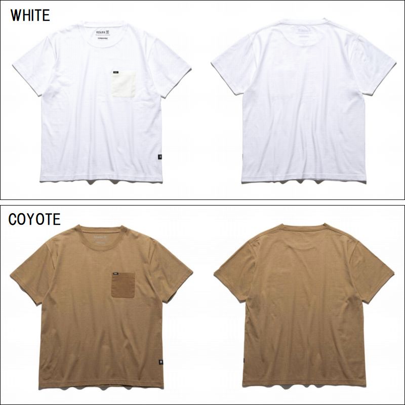 ROARK REVIVAL/ロアーク リバイバル CORDURA HW POCKET TEE - QD/Tシャツ・2color