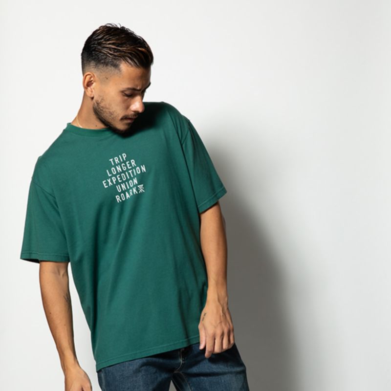 ROARK REVIVAL/ロアーク・リバイバル “TRIP LONGER” TEE/Tシャツ・HUNTER
