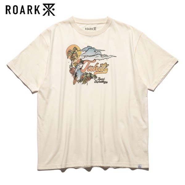 ROARK REVIVAL/ロアーク・リバイバル "TAHITIAN DREAM" TEE/Tシャツ・NATURALのサムネイル