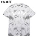 ROARK REVIVAL/A[NEoCo gMEDIEVAL LOGOh TIE DYE TEE/TVcEGREY