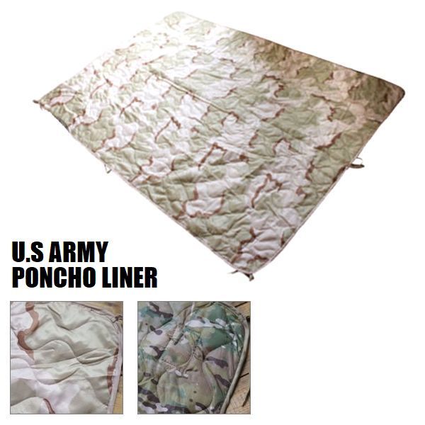 U.S ARMY PONCHO LINER/AJR|`Ci[E2color