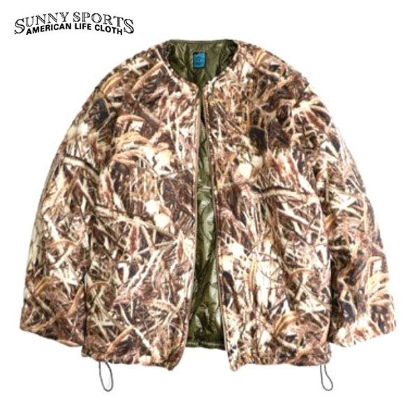 楽天FREEWAY楽天市場店【セール・40％OFF】SUNNY SPORTS/サニースポーツ REVERSIBULE QUILT JACKET/リバーシブルキルトジャケット・OLIVE×TREE CAMO